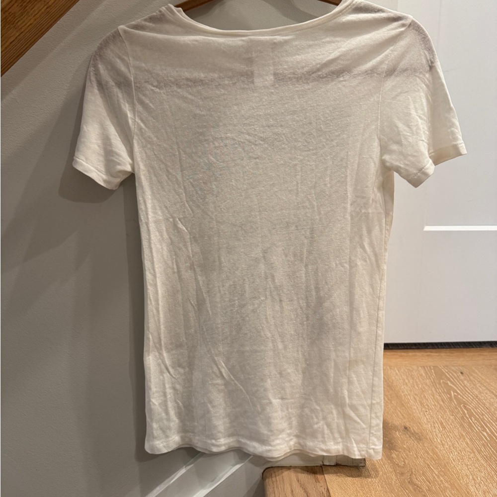 Price Firm. Junk Food White and White Graphic Blondie T-Shirt, Size XS. - Picture 4 of 6